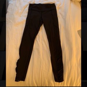 Lulu lemon leggings with ribbed detail